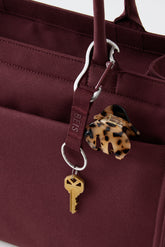 The Carabiner in Burgundy